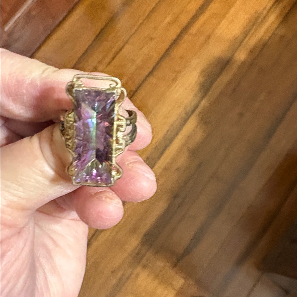 COPY - COPY - Mystic topaz sterling ring - Picture 10 of 10